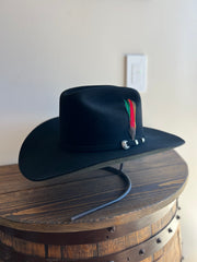 Stetson 10x Shasta Black (Copa Chica Falda 3.5")