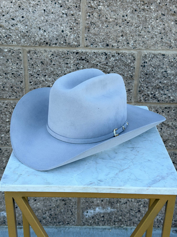 Stetson El Patron Premier 30x Mist Grey Cowboy Felt Hat