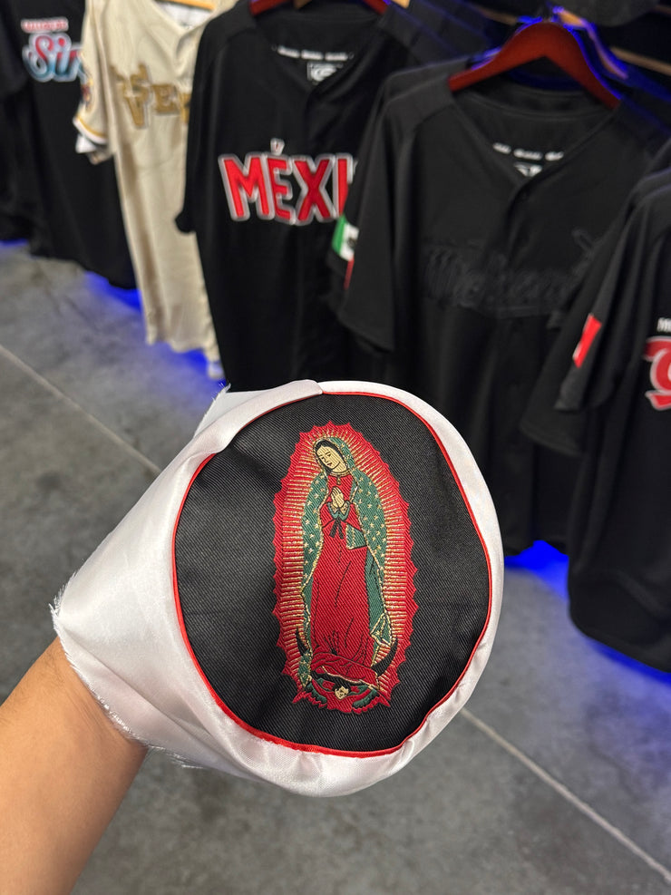 Forro Para Sombrero VIRGEN GUADALUPE (BLANCO)