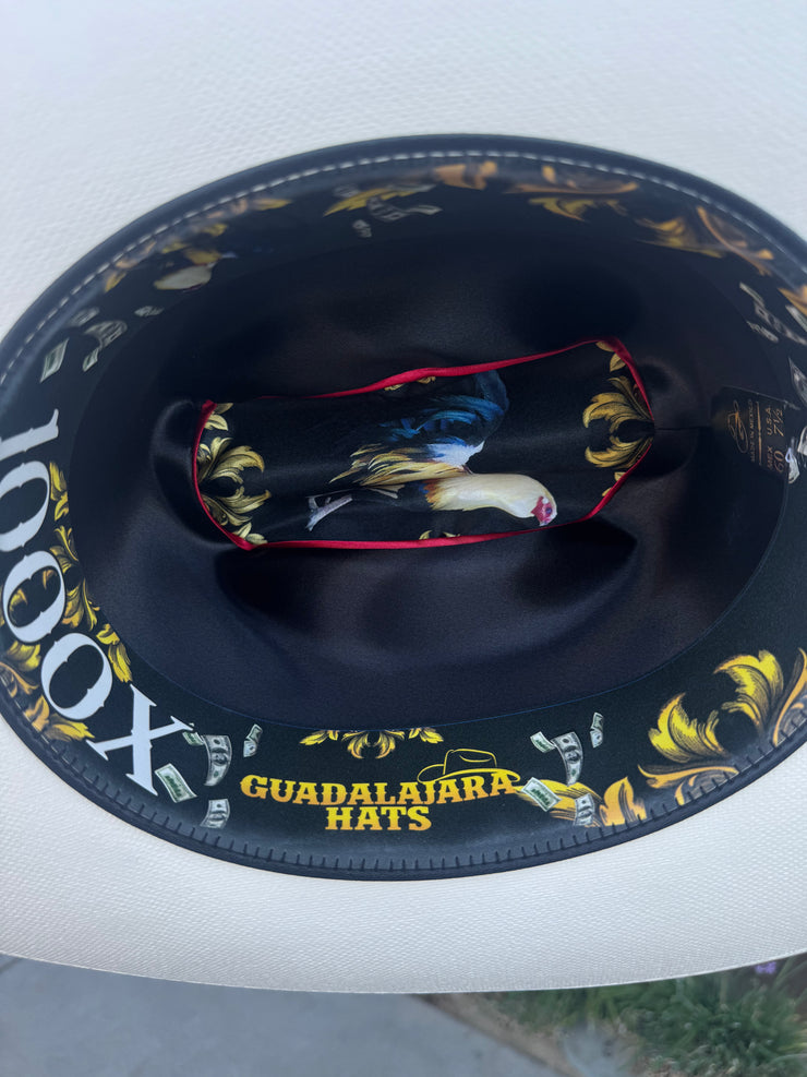 1,000x (GALLOS) Copa Chica Falda 3"  - Guadalajara Hats