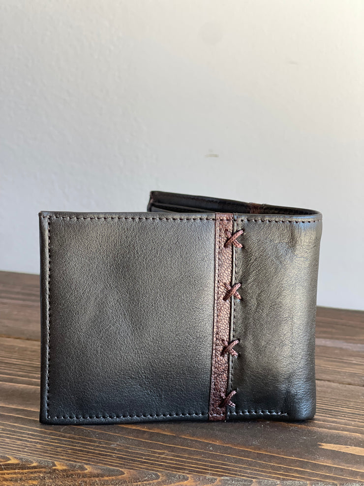 Cuadra Cartera Piel de Res - Cafe