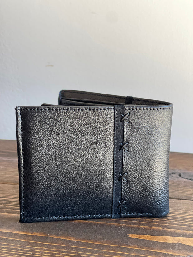 Cuadra Cartera Piel de Venado - BLK