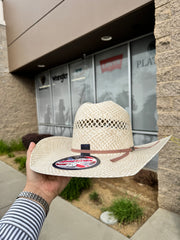 American Hat Co. Straw #6500 Crown: Minnick Brim: 4" CHL Trim: 2 CAHS