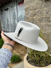 El Cardenal Mist Grey 100x Marca Cuadra Horma Sinaloa - Beaver Fur (FALDA 3.5")