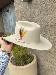 El Cardenal Silverbelly 100x Marca Cuadra Horma Sinaloa - Beaver Fur (FALDA 3.5")