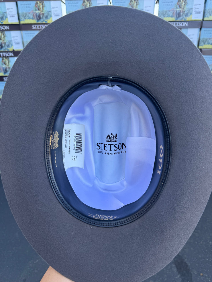 Stetson 6x Rancher Bullet Cowboy Felt Hat Sinaloa (Copa Alta Falda/Brim 3.5") 160th EDITION