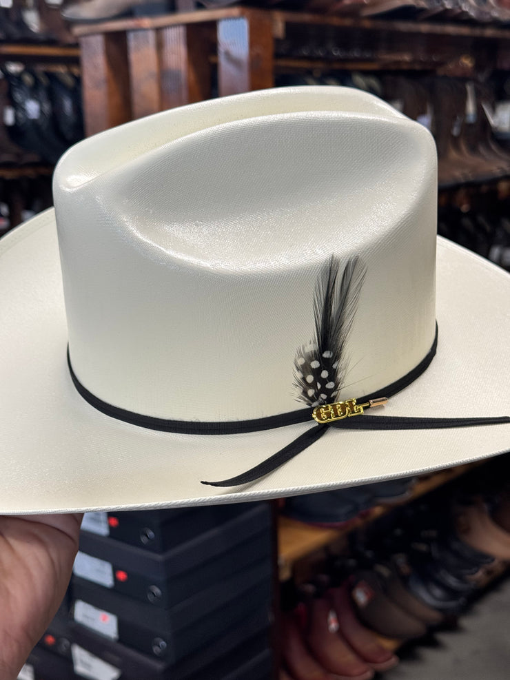Sombrero El Rey 200x Copa Chica Falda 3.5" (Guadalajara Hats) (Diamante Negro)