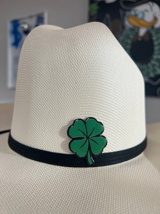 Trébol (Negro/ Verde) - Hat Pin
