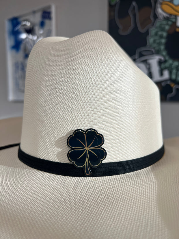 Trébol (Negro/Oro) - Hat Pin