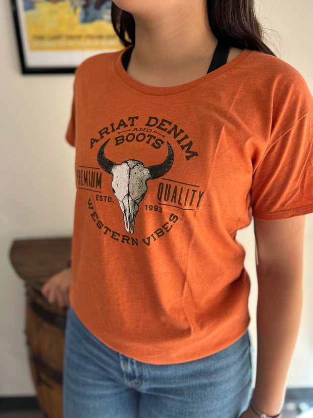 Ariat Bison Skull T-Shirt
