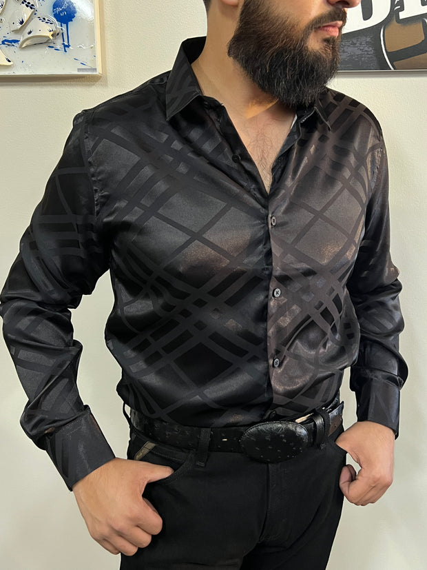 Platini Camisa Alexander (Black/Negro)- JQL9336
