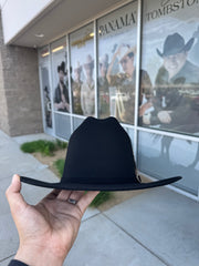 100x El Patron - Guadalajara Hat Black Felt Cowboy Hat (BRIM 3.5") (Gold Edition)