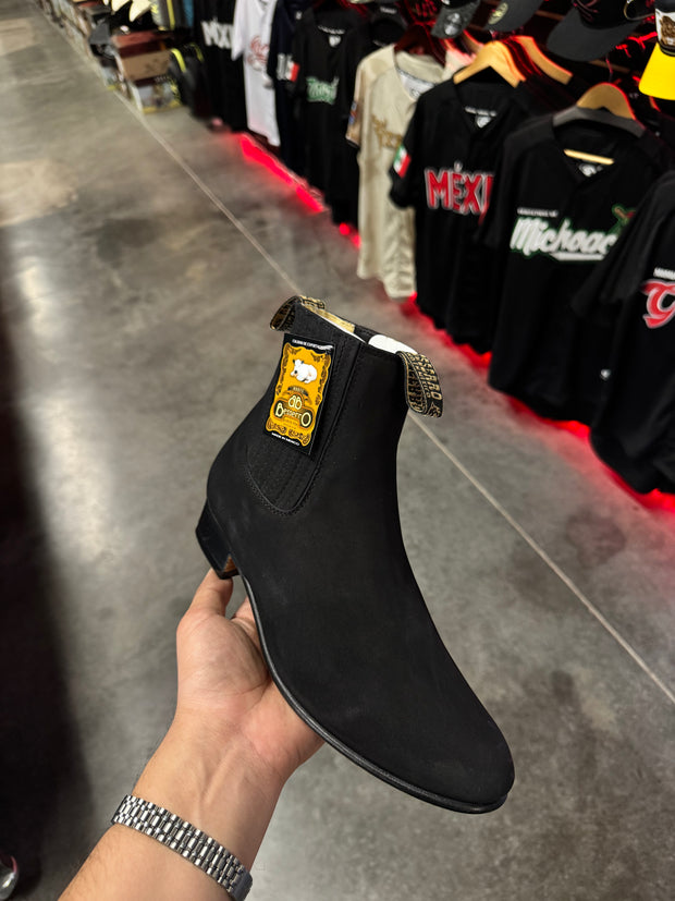 El Besserro Nobuck Negro - Botin para Caballero