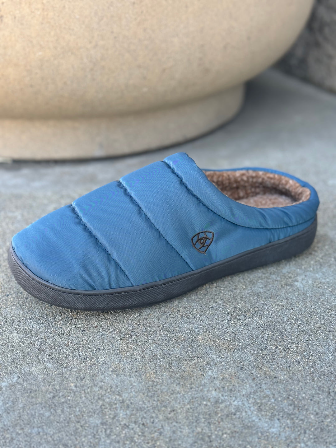 ?️BNIB ARIAT WOOL, NAVY LINCOLN MEN\'S SLIPPERS SIZE 10 ARIAT Men main image 4