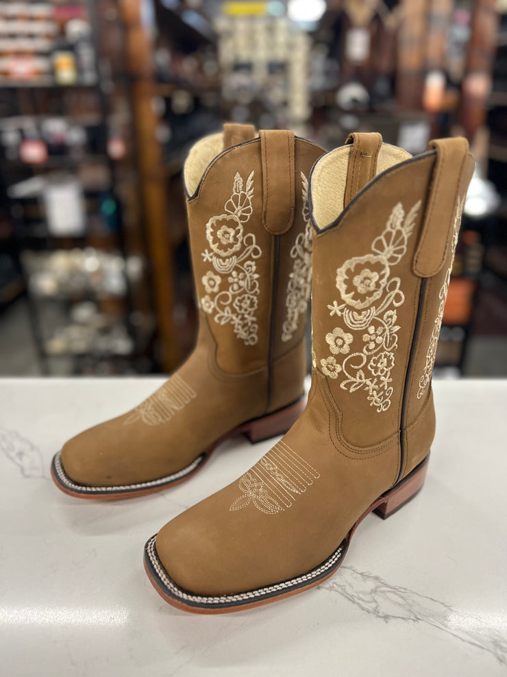 Bota Floreada Vaquera para Dama Horma Rodeo - SKU 413