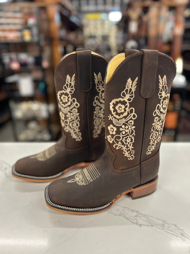 Bota Vaquera para Dama Horma Rodeo Cafe Obscuro - SKU 413
