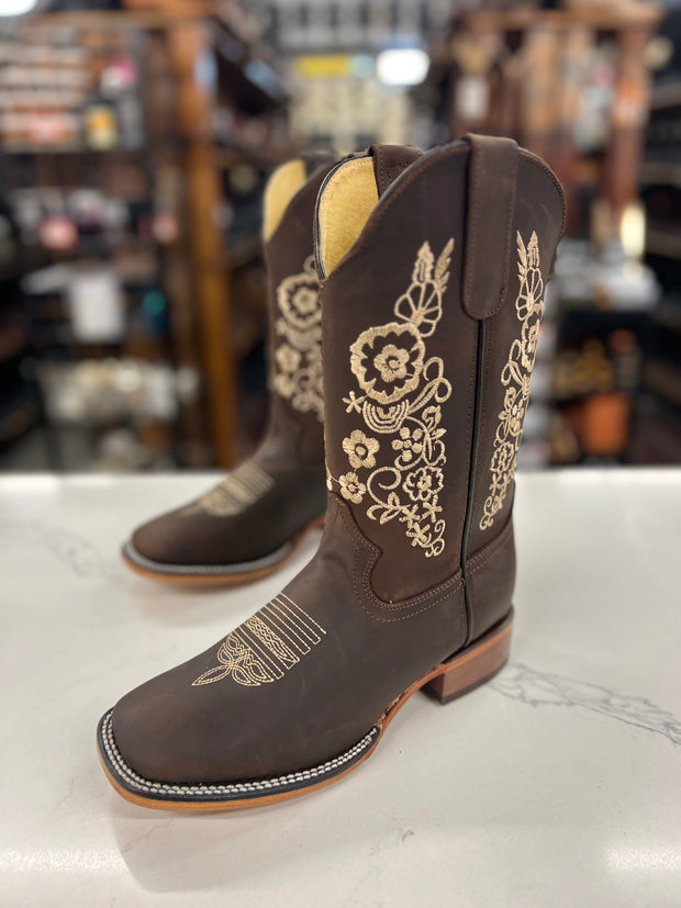 Bota Vaquera para Dama Horma Rodeo Cafe Obscuro - SKU 413
