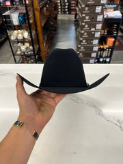 Twinstone 6x Rancher Black Felt Hat Horma SINALOA (Copa Mediana Falda/Brim 3.5")