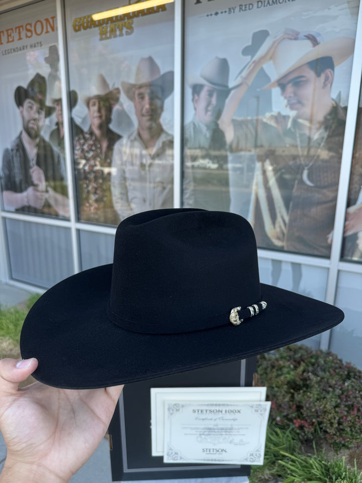 Stetson El Presidente 100X GOLD EDITION Cowboy Felt Hat (Copa Regular)