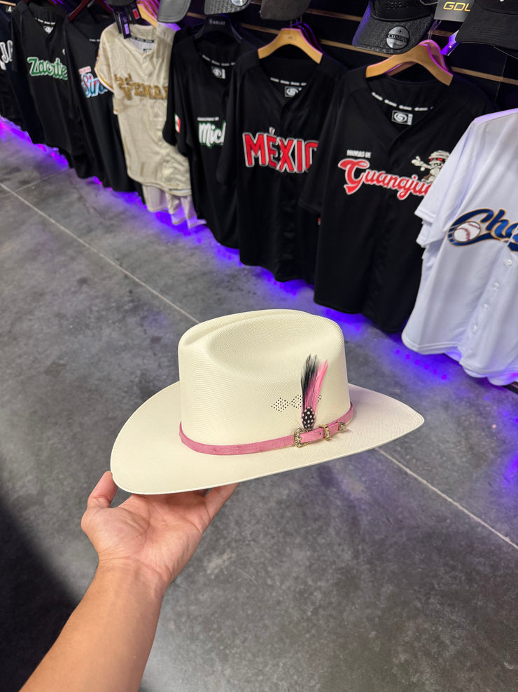 Sombrero Coquette 1,000x Copa Chica Falda 3" Marca Morcon