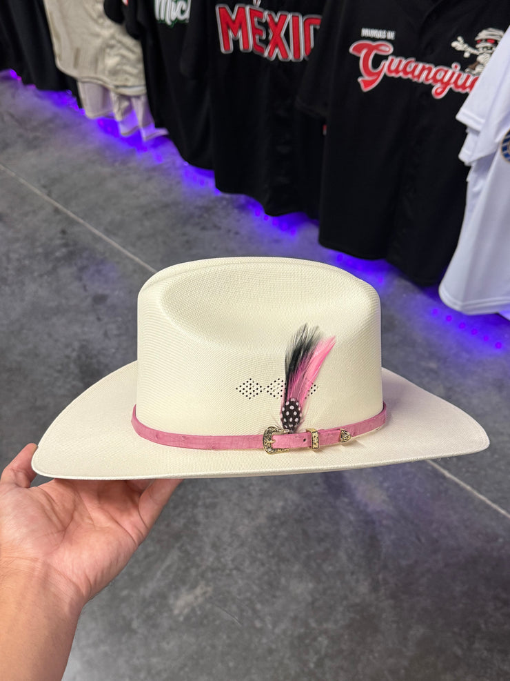 Sombrero Coquette 1,000x Copa Chica Falda 3" Marca Morcon