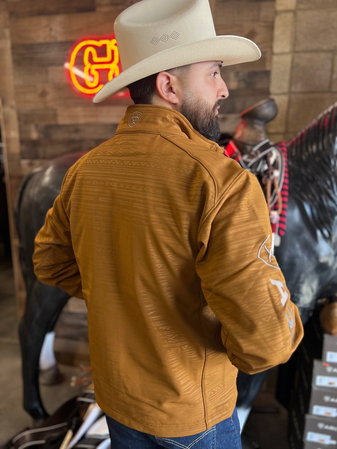 ジャケット AVANDRESS Bart Art Suede Western Jacket CAMEL MUSINSA | AVANDRESS Bart Art Suede Western Jacket CAMEL