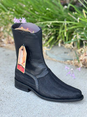 Botin Milan de Elefante Marca Los Altos Boots - Negro