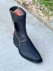 Botin Milan de Elefante Marca Los Altos Boots - Negro
