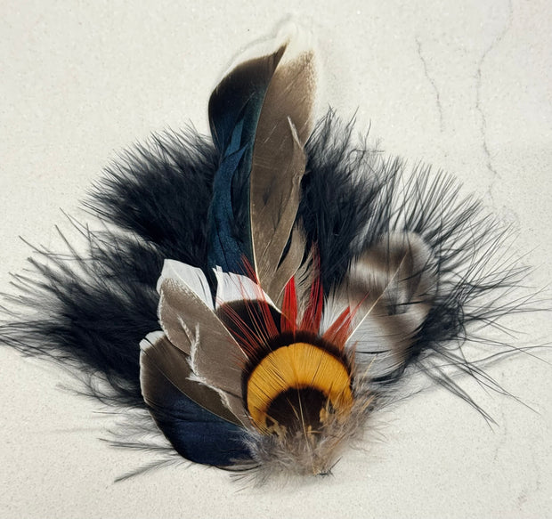 Original Stetson Feather (Pack of 2) (MULTI-COLORES)