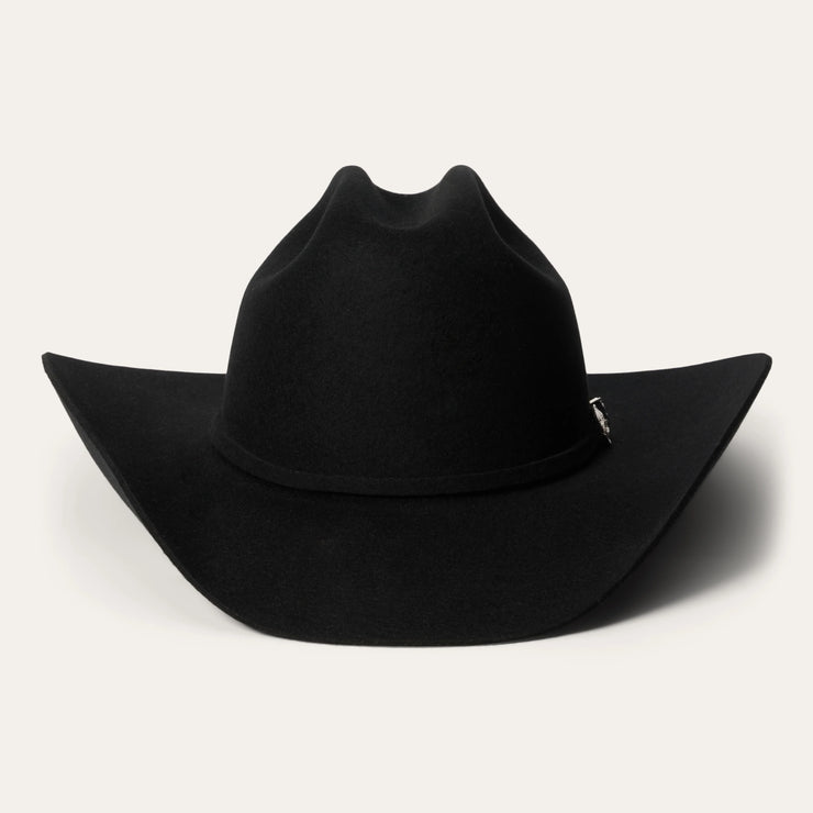 Stetson 4x Corral Negro (Copa Chica Falda 4") AMERICAN BUFFALO COLLECTION