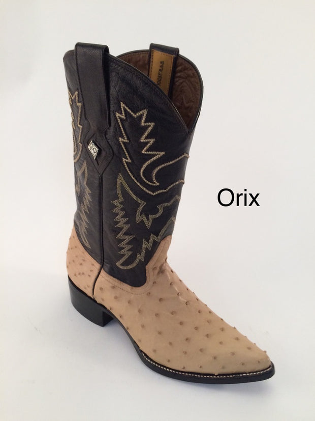 Avestruz Orix Piel de Primera Horma J Toe - Marca Red Diamond Boots