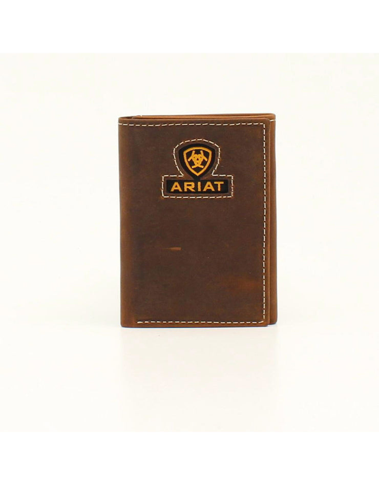 Ariat Logo Tri-Fold Wallet