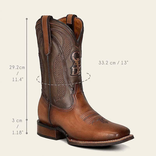 Bota Cuadra Piel de Res Satro Arena - CU656 (4L01RS)