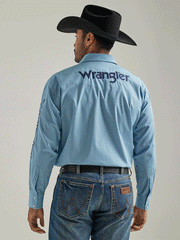Wrangler Men's LOGO Button Down Shirt