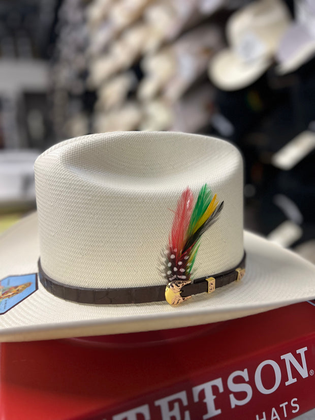 Stetson Evilla De Oro 1000x Brim/Falda 3.5" Straw Cowboy Hat