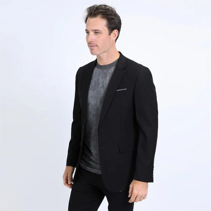 SACO VAQUERO FITTED FIT COLOR NEGRO - BLZ10530