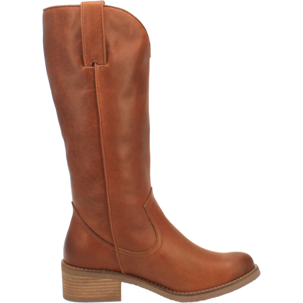 Dingo Tan Homestead Fashion Women Round Toe Boot