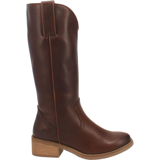 Dingo Brown Homestead Fashion Women Round Toe Boot