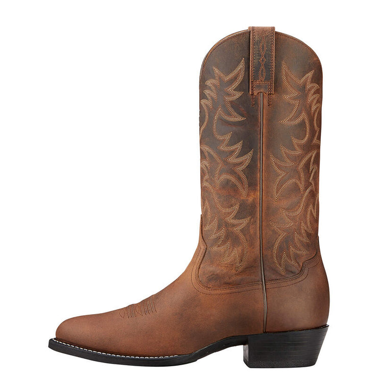 Ariat Heritage Round Toe Western Cowboy Boot