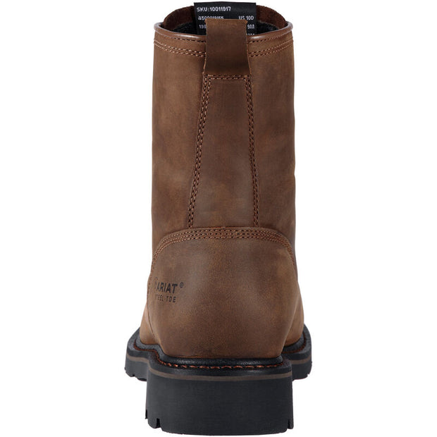 Ariat Cascade 8" Wide Square Soft Toe Work Boot