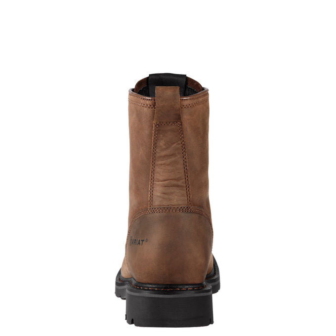 Ariat Cascade 8" Wide Square Toe Steel Toe Work Boot