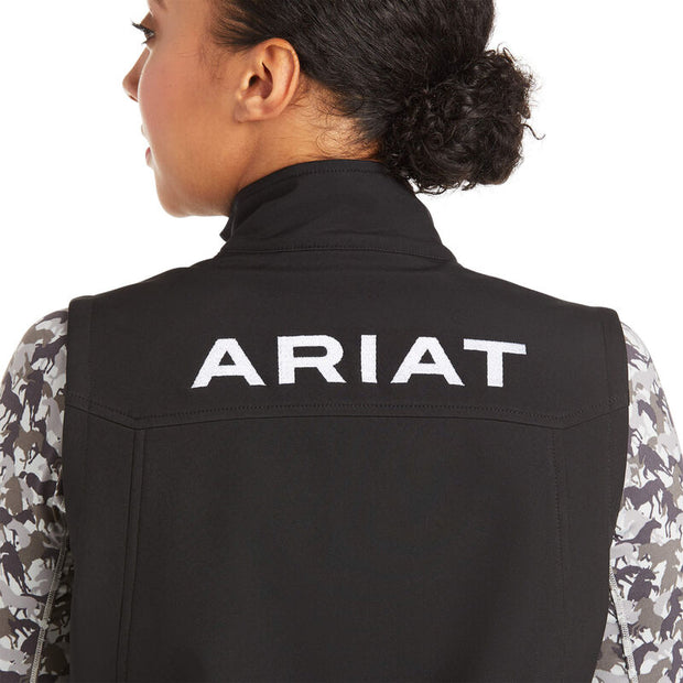Ariat New Team Soft-Shell Vest (BLACK)