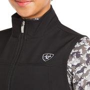 Ariat New Team Soft-Shell Vest (BLACK)