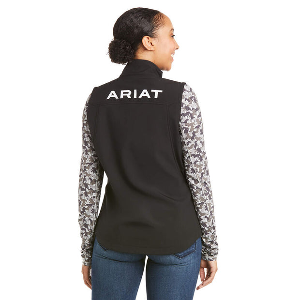 Ariat New Team Soft-Shell Vest (BLACK)