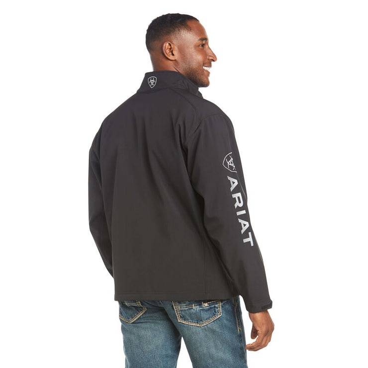 Ariat Logo Men Black 2.0 Soft-Shell Jacket