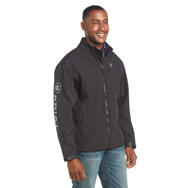 Ariat Logo Men Black 2.0 Soft-Shell Jacket