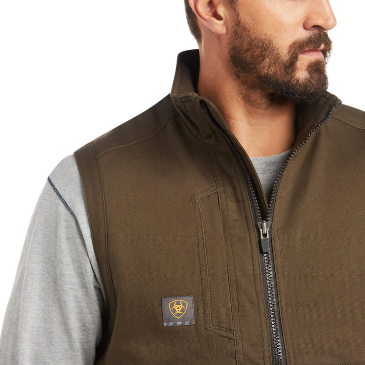 Ariat Men's Rebar DuraCanvas Wren Vest