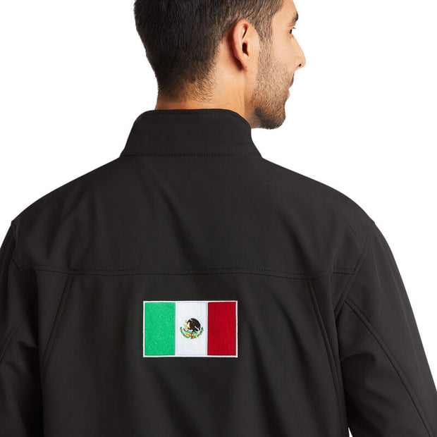 Ariat New Team Softshell MEXICO Jacket (BLACK)