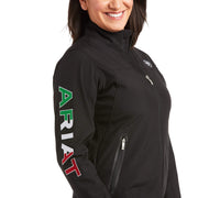 Ariat Classic Team Softshell MEXICO Jacket (BLACK)