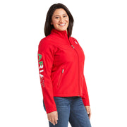 Ariat Classic Team Softshell MEXICO Jacket (RED)